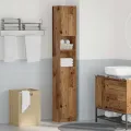 Armoire de salle de bain vieux bois bois d'ingénierie