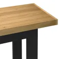 Bureau NOAIN pieds en forme de U 120x50x75 cm bois massif pin