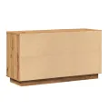 Buffet chêne artisanal 102x35x55 cm bois d'ingénierie