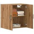 Armoire murale chêne artisanal 60x31x60 cm bois d'ingénierie