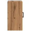 Armoire murale chêne artisanal 60x31x60 cm bois d'ingénierie