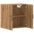 Armoire murale chêne artisanal 60x31x60 cm bois d'ingénierie