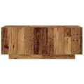 Meuble TV vieux bois 100x35x40 cm bois d'ingénierie