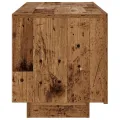 Meuble TV vieux bois 100x35x40 cm bois d'ingénierie