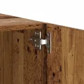Meuble TV vieux bois 100x35x40 cm bois d'ingénierie