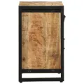 Tables de chevet 2 pcs bois de manguier massif brut