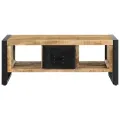 Table basse 90x50x36 cm bois de manguier massif brut