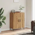 Buffet chêne artisanal 69,5x34x90 cm bois d'ingénierie