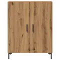 Buffet chêne artisanal 69,5x34x90 cm bois d'ingénierie