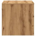 Tables d'appoint 3 pcs chêne artisanal bois d'ingénierie