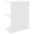 Tables de chevet 2 pcs blanc 46,5x29x61 cm bois d’ingénierie