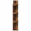 Bibliothèque vieux bois 48x25,5x140 cm bois d'ingénierie
