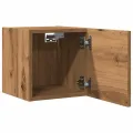 Meubles TV muraux 2 pcs chêne artisanal 30,5x30x30 cm