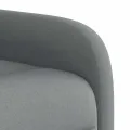 Fauteuil inclinable Gris clair Tissu