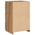 Tables de chevet 2 pcs chêne artisanal bois d'ingénierie