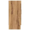 Buffet chêne artisanal 120x30,5x70 cm bois d'ingénierie