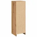 Armoire de bain chêne artisanal 30x30x95 cm bois d'ingénierie