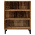 Buffet vieux bois 57x35x75 cm bois d'ingénierie