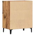 Buffet vieux bois 57x35x75 cm bois d'ingénierie