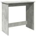 Bureau Gris béton 80x40x75 cm Aggloméré