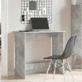 Bureau Gris béton 80x40x75 cm Aggloméré