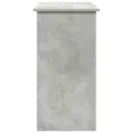 Bureau Gris béton 80x40x75 cm Aggloméré