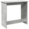 Bureau Gris béton 80x40x75 cm Aggloméré