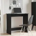 Bureau Noir 80x40x75 cm Aggloméré