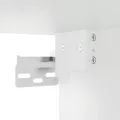 Armoire murale de cuisine avec porte en verre vieux bois