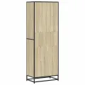 Bibliothèque chêne sonoma 60x35x170,5 cm bois d'ingénierie