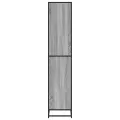Bibliothèque sonoma gris 60x35x170,5 cm bois d'ingénierie