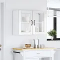 Armoire murale de cuisine avec porte en verre Lucca