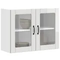 Armoire murale de cuisine avec porte en verre Lucca
