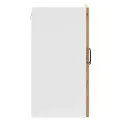 Armoire murale de cuisine Kalmar vieux bois bois d'ingénierie