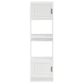 Armoires de four 2 pcs Lucca blanc bois d'ingénierie