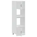 Armoires de four 2 pcs Lucca blanc bois d'ingénierie