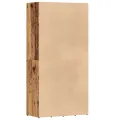 Bibliothèque vieux bois 66x30x130 cm bois d'ingénierie