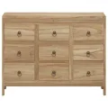 Commode 80x30x55 cm Bois massif de teck