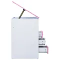 Bureau pour enfants Inclinable Rose et blanc