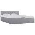 Cadre de lit à rangement hydraulique sans matelas 140x200 cm