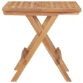 Table pliable de jardin 50x50x50 cm Bois de teck solide