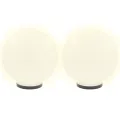 Lampes à LED sous forme de boule 4 pcs Sphérique 40 cm PMMA