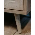 Finori Armoire à chaussures Bali 49A Chêne sonoma/ impression de canne