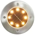 Lampes solaires de sol 8 pcs Lumières LED couleur RVB