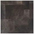 Dalle de plancher autoadhésif PVC 5,11 m² marron structure bois