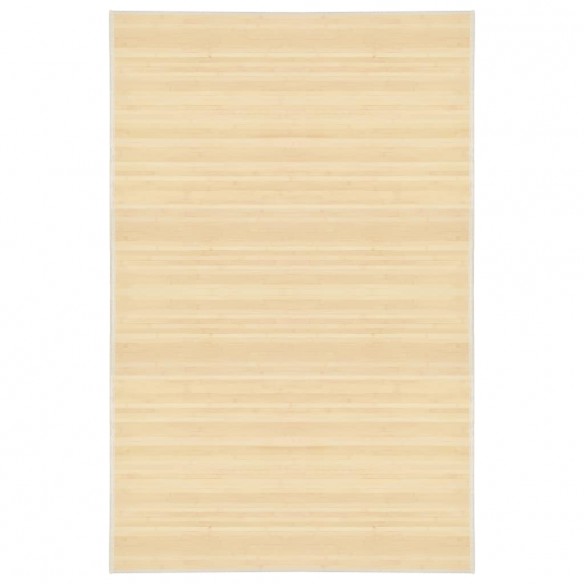 Tapis en bambou 100x160 cm Naturel