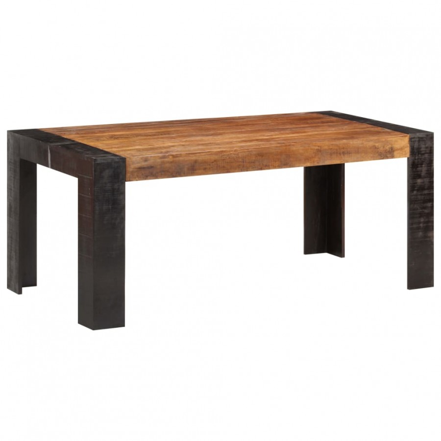 Table de salle à manger 180x90x76 cm Bois de manguier massif