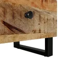 Tables de chevet 2 pcs 40x33x46 cm Bois de manguier solide