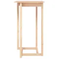 Ensemble de bar 3 pcs Bois de pin massif