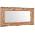 Miroir décoratif Teck 120x60 cm Rectangulaire